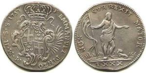 9 Tari Malteserorden (1080 - ) Silber 