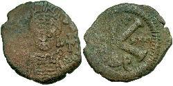 Half Follis Impero bizantino (330-1453) Bronzo Giustiniano I (482-565)