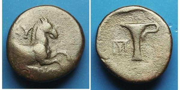  AE1 Antigua Grecia (1100BC-330) Bronce 