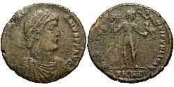  AE1 / 1 Фолліс Римська імперія (27BC-395) Бронза Валентиніан I (321-375)