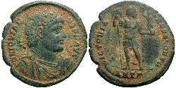  AE1 / 1 Фолліс Римська імперія (27BC-395) Бронза Йовіан (331- 364)