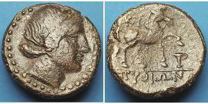  AE2 Древняя Греция (1100BC-330) Бронза 