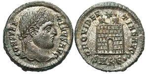  AE3 / 1 Фоллис Римская империя (27BC-395) Бронза Константин I (272 - 337)