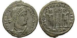  AE3 / 1 Фоллис Римская империя (27BC-395) Бронза Константин I (272 - 337)
