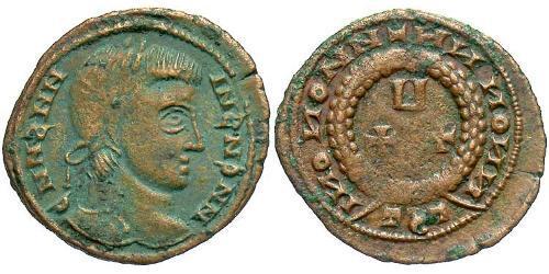  AE3 / 1 Фоллис Римская империя (27BC-395) Бронза Константин I (272 - 337)
