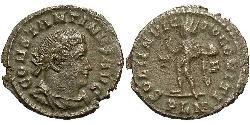  AE3 / 1 Фолліс Римська імперія (27BC-395) Бронза Костянтин I (272 - 337)