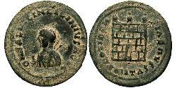  AE3 / 1 Фолліс Римська імперія (27BC-395) Бронза Ліциній II (315-326)