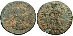  AE3 / 1 Фолліс Римська імперія (27BC-395) Бронза Ліциній II (315-326)