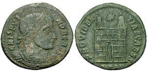  AE3 / 1 Фолліс Римська імперія (27BC-395) Бронза Крисп (305 - 326)