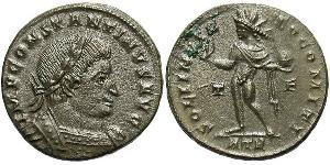 AE3 / 1 Фолліс Римська імперія (27BC-395) Бронза Костянтин I (272 - 337)