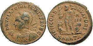  AE3 / 1 Фолліс Римська імперія (27BC-395) Бронза Ліциній II (315-326)