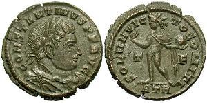  AE3 / 1 Фолліс Римська імперія (27BC-395) Бронза Костянтин I (272 - 337)