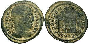  AE3 / 1 Фолліс Римська імперія (27BC-395) Бронза Костянтин I (272 - 337)