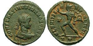 AE3 / 1 Фолліс Римська імперія (27BC-395) Бронза Констанцій II (317 - 361)