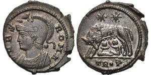  AE3 / 1 Фолліс Римська імперія (27BC-395) Бронза Костянтин I (272 - 337)