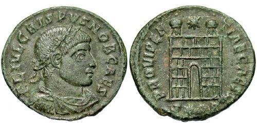  AE3 / 1 Фолліс Римська імперія (27BC-395) Бронза Крисп (305 - 326)