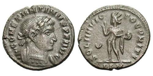  AE3 / 1 Фолліс Римська імперія (27BC-395) Бронза Костянтин I (272 - 337)