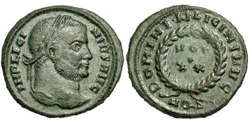  AE3 / 1 Фолліс Римська імперія (27BC-395) Бронза Ліціній I (265-324)