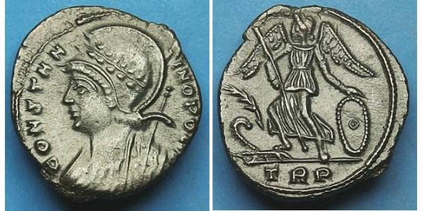  AE3 / 1 Фолліс Римська імперія (27BC-395) Бронза Костянтин I (272 - 337)