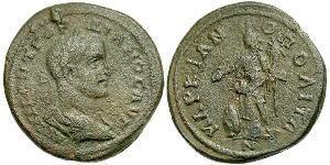  AE3 / 1 Фолліс Римська імперія (27BC-395) Срібло Гордіан III(225-244)