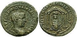  AE_ Imperio romano (27BC-395) Bronce Felipe I (204-249)