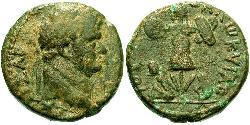  AE_ Imperio romano (27BC-395) Bronce Tito (39-81)