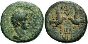  AE_ Imperio romano (27BC-395) Bronce Augusto (63BC- 14) 