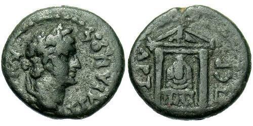  AE_ Imperio romano (27BC-395) Bronce Trajano (53-117)