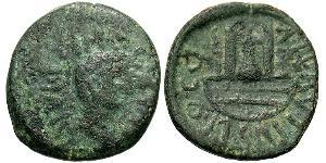  AE_ Empire romain (27BC-395) Bronze Augusto (63BC- 14) 