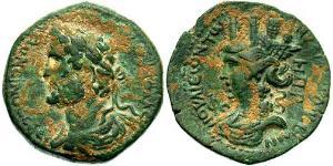  AE_ Empire romain (27BC-395) Bronze Antonin le Pieux  (86-161)