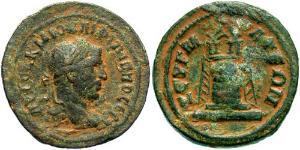  AE_ Empire romain (27BC-395) Bronze Philippe I (204-249)