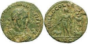  AE_ Empire romain (27BC-395) Bronze Valérien I (193-260)