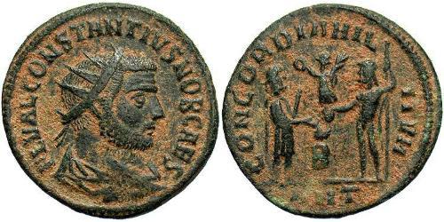  AE_ Empire romain (27BC-395) Bronze Constantin I (272 - 337)