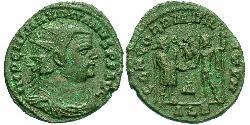  AE_ Roman Empire (27BC-395) Bronze Maximianus (250-310)