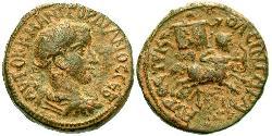  AE_ Roman Empire (27BC-395) Bronze Gordian III (225-244)