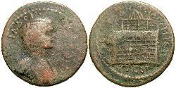  AE_ Roman Empire (27BC-395) Bronze Julia Domna (?-217)