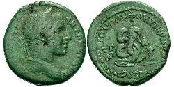  AE_ Roman Empire (27BC-395) Bronze Elagabalus (203-222)