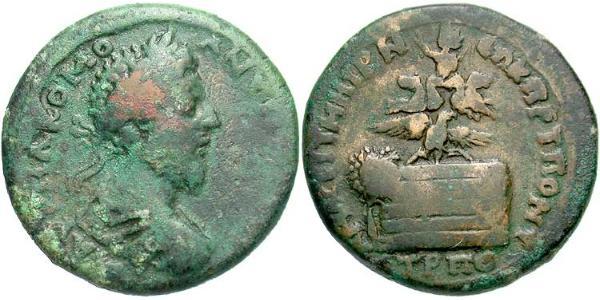  AE_ Roman Empire (27BC-395) Bronze Commodus  (161-192)