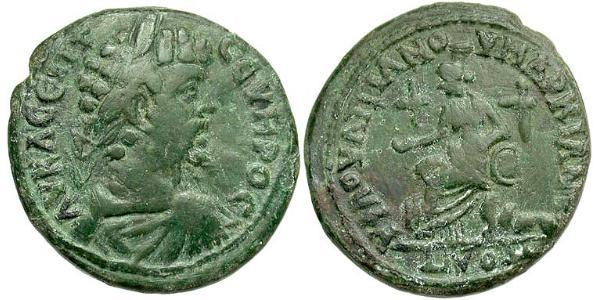  AE_ Roman Empire (27BC-395) Bronze Septimius Severus (145- 211)