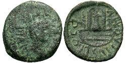  AE_ Römische Kaiserzeit (27BC-395) Bronze Augustus (63BC- 14) 