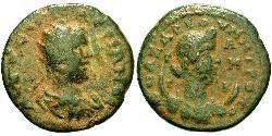  AE_ Römische Kaiserzeit (27BC-395) Bronze Valerian I (193-260)