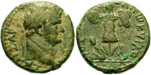  AE_ Römische Kaiserzeit (27BC-395) Bronze Titus (39-81)