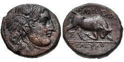  AE_ Séleucides (312BC-63 BC) Bronze Séleucos Ier (358BC-281BC)