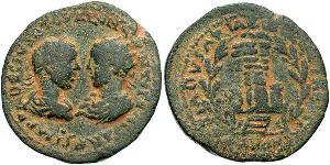  AE_ Impero romano (27BC-395) Bronzo Ostiliano (230-251)