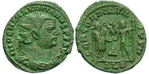  AE_ Impero romano (27BC-395) Bronzo Massimiano (250-310)