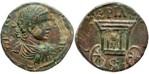  AE_ Impero romano (27BC-395) Bronzo Eliogabalo (203-222)