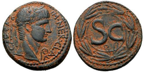  AE_ Impero romano (27BC-395) Bronzo Nerone (37- 68)