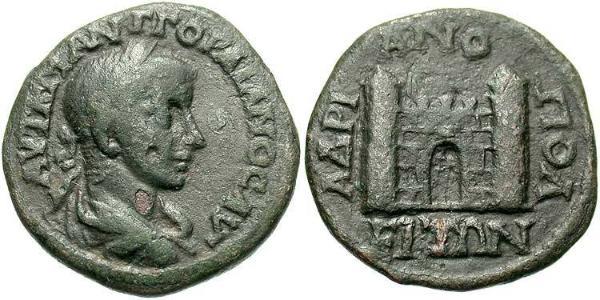  AE_ Impero romano (27BC-395) Bronzo Gordiano III(225-244)