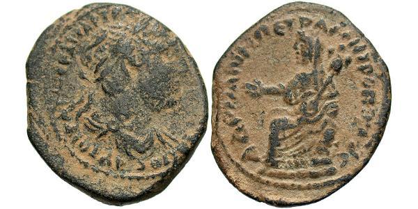  AE_ Impero romano (27BC-395) Bronzo Adriano (76 - 138) 