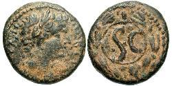  AE_ 羅馬帝國 Orichalcum Tiberius Claudius Nero (42 BC-37)